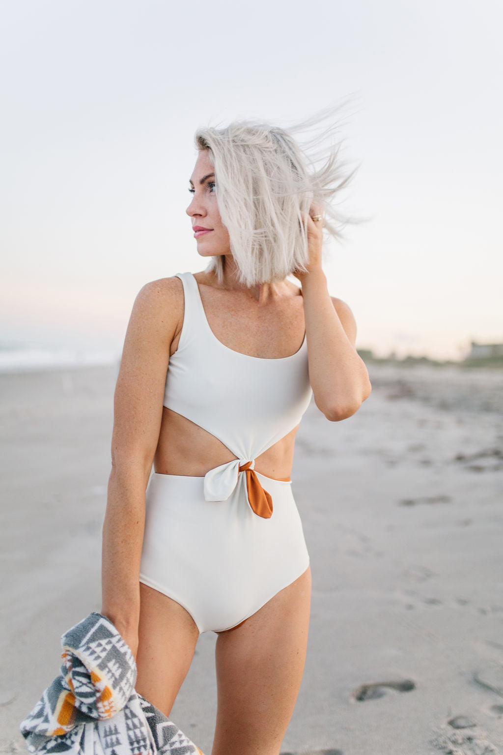 the CLAIRE ivory - Swimwear – Raising Wild
