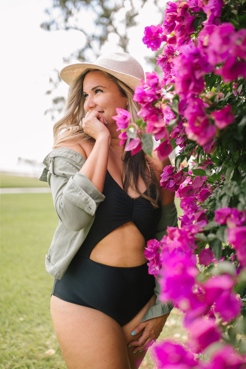 the ERIKA onyx - Swimwear – Raising Wild
